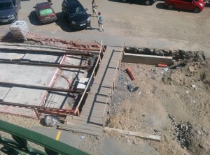pod de lemn Unirii
