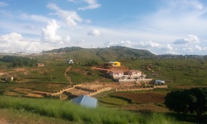 case pe dealuri in Madagascar