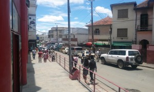 pe strada in Antananarivo