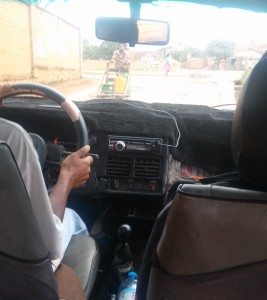 blana pe bord taxi Antananarivo Madagascar