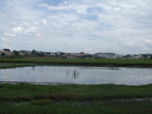 un lac in Madagascar