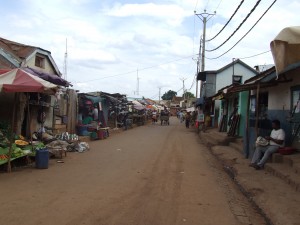 Strada din Antananarivo Madagascar