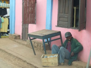 barbat pe bordura Antananarivo Madagascar