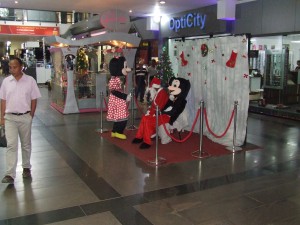 Mos Craciun mall Antananarivo Madagascar