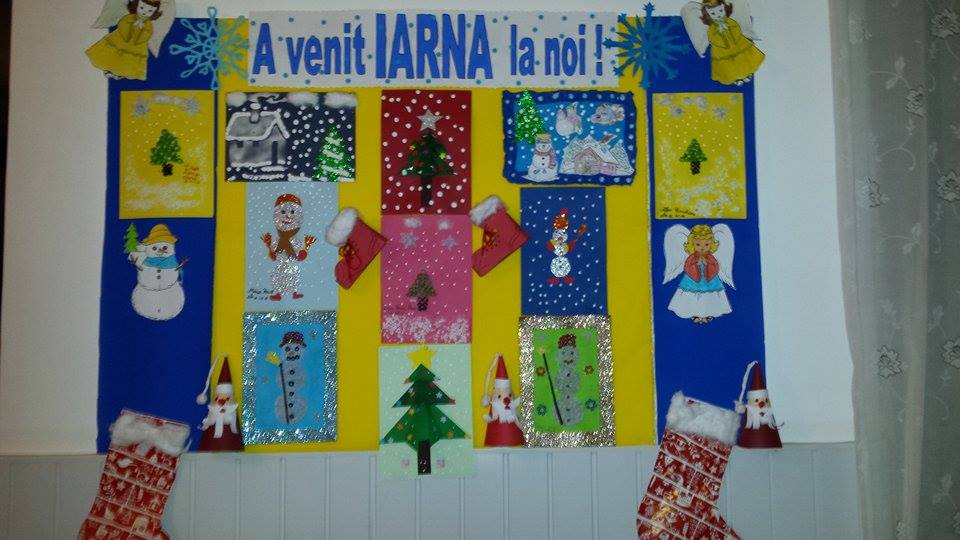 a venit iarna desene